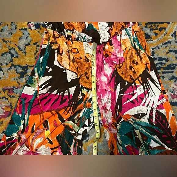 Monaco USA Strapless Colorful Wide Leg Jumpsuit - Picture 4 of 11